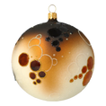 Load image into Gallery viewer, Fish Ball. Handmade Glass Christmas ornament.