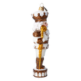 Load image into Gallery viewer, The Magic Nutcracker. Handmade Glass Christmas ornament.