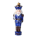 Load image into Gallery viewer, Fairytale Nutcracker. Handmade Glass Christmas ornament.