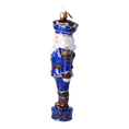 Load image into Gallery viewer, Fairytale Nutcracker. Handmade Glass Christmas ornament.