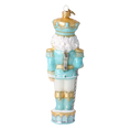 Load image into Gallery viewer, Icing Nutcracker. Handmade Glass Christmas ornament.