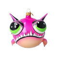 Load image into Gallery viewer, Fish -Pink Predator - Fancy Glass Decoration.