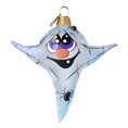 Load image into Gallery viewer, Soul - Halloween Psotnik. Handmade Glass Christmas ornament.