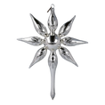 Load image into Gallery viewer, Star of the Fairy Dawn. Handmade Glass Christmas ornament.