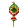 Load image into Gallery viewer, Christmas Drop Reflex. Handmade Glass Christmas ornament.