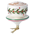 Load image into Gallery viewer, Christmas Cappuccino - Hand Painted Glass Ornament