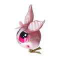 Load image into Gallery viewer, Fairy Tale Hare. Handmade Glass Christmas ornament.