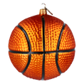 Load image into Gallery viewer, Bomb Basketball. Handmade Glass Christmas ornament.
