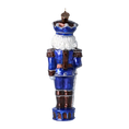 Load image into Gallery viewer, Fairytale Nutcracker. Handmade Glass Christmas ornament.
