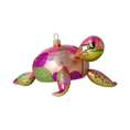 Load image into Gallery viewer, Turtle-Friend from the Ocean. Handmade Glass Christmas ornament.
