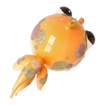 Load image into Gallery viewer, Gold Fish. Handmade Glass Christmas ornament.
