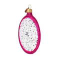 Load image into Gallery viewer, Dragon Fruit. Handmade Glass Christmas ornament.
