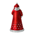 Load image into Gallery viewer, Christmas Santa - Guardian of the Starsv. Handmade Glass Christmas ornament.
