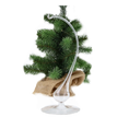 Load image into Gallery viewer, Stand. Handmade Glass Christmas ornament.
