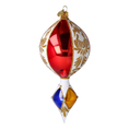 Load image into Gallery viewer, Drop - Christmas Ornament. Handmade Glass Christmas ornament.
