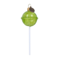 Load image into Gallery viewer, Christmas Lollipop. Handmade Glass Christmas ornament.
