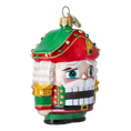 Load image into Gallery viewer, Fairy Grandpa. Handmade Glass Christmas ornament.
